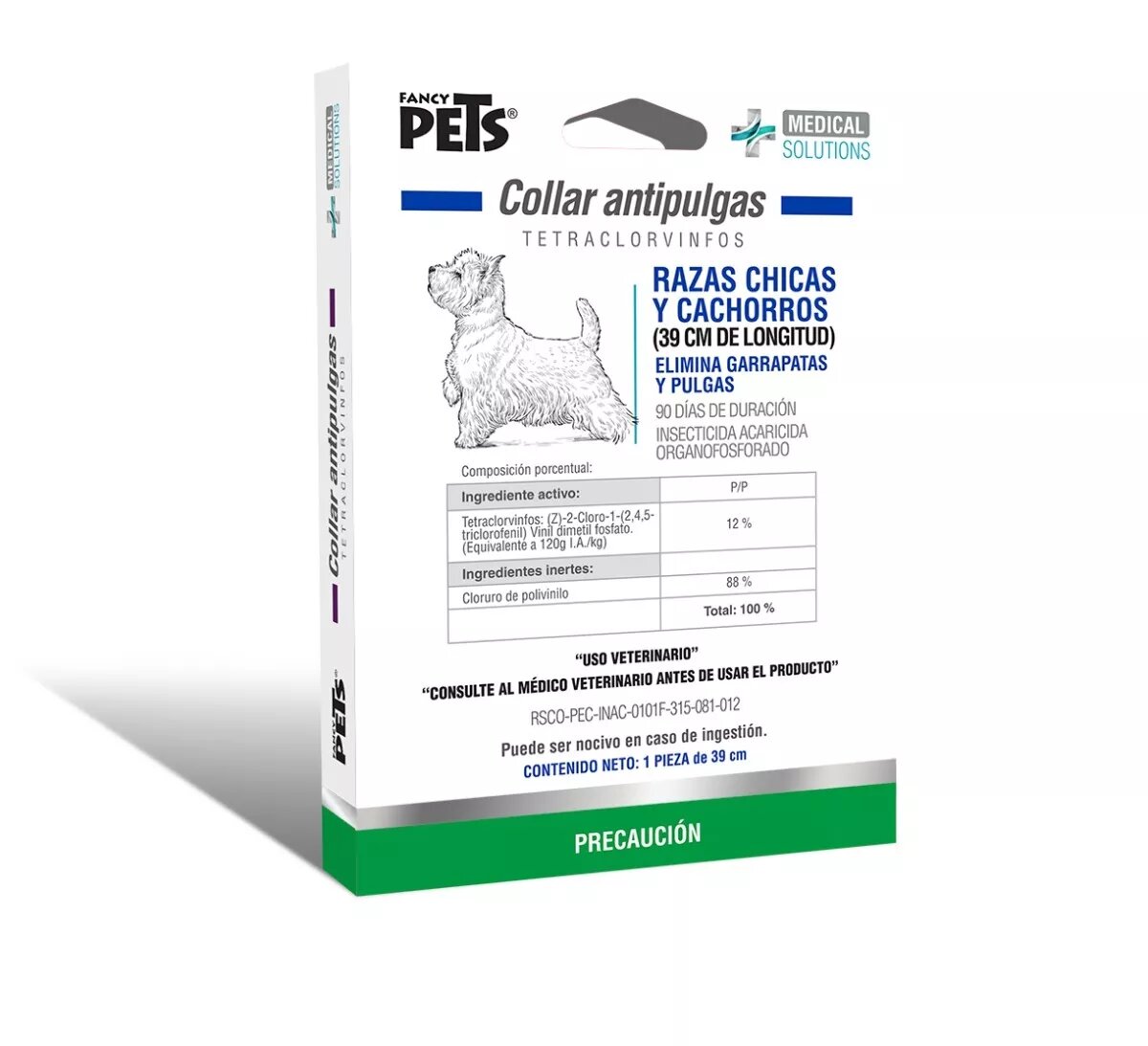 collar antipulgas perro cachorro