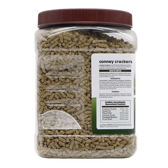 CONNEY CRACKERS ALIMENTO PARA ROEDORES - Imagen 2