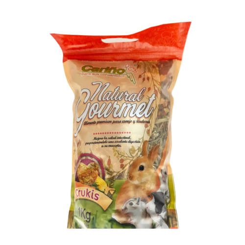 Alimento gourmet para conejo cariño