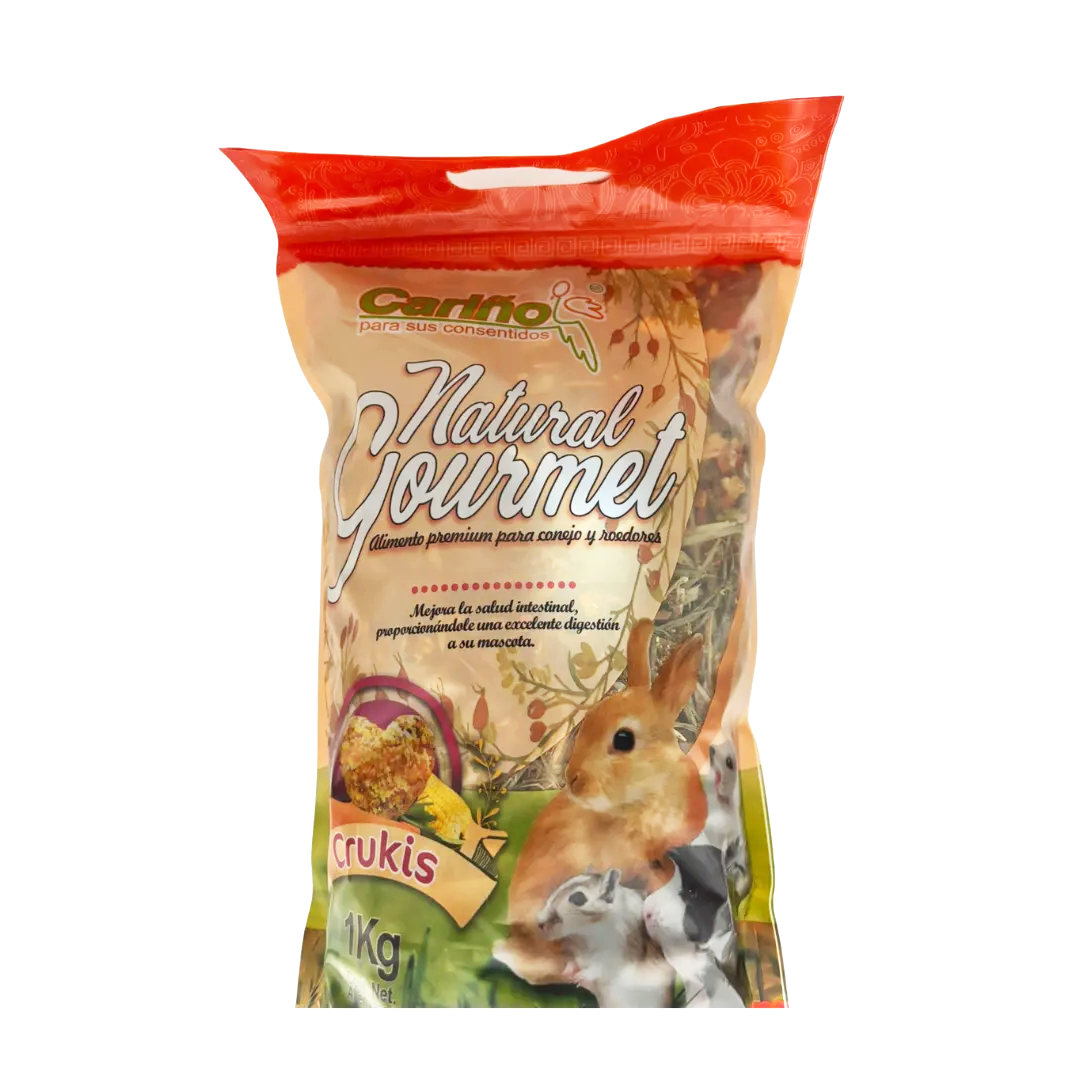 Alimento gourmet para conejo cariño